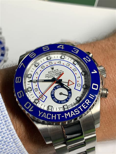 rolex yacht-master ii mens 116680|Rolex yachtmaster 2 tone.